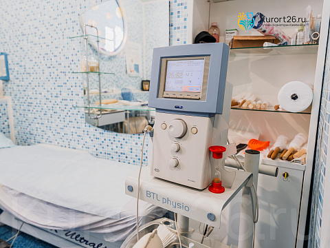 Клинический санаторий «Элорма», Кисловодск. Процедурный кабинет